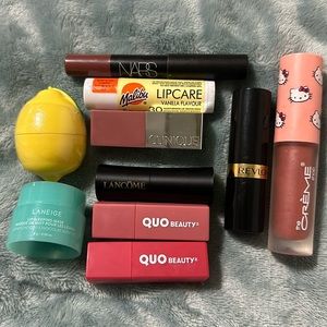 Brand new lip balm and lip stick bundle